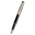 Waterman Expert Deluxe fekete GT töltőtoll és tok készlet