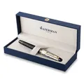 Waterman Expert Reflections of Paris SE DLX Black GT töltőtoll, M hegyes