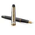 Waterman Expert Reflections of Paris SE DLX Black GT töltőtoll, M hegyes