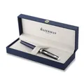 Waterman Hémisphere Color Blocking Black & Blue CT töltőtoll hegye F
