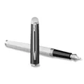 Waterman Hémisphere Color Blocking Black & White CT töltőtoll hegye M