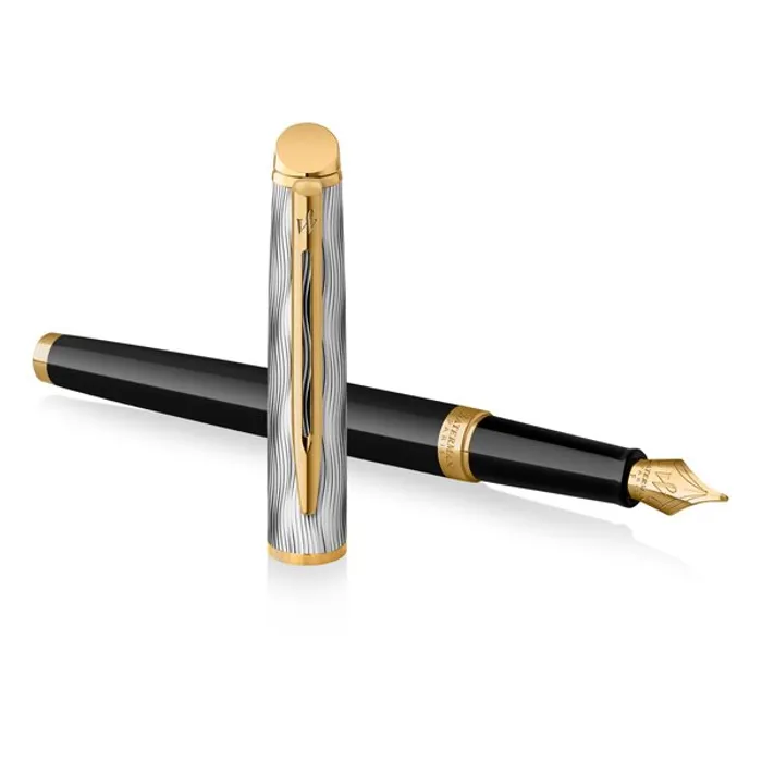Termék főképe Waterman Hémisphére Reflections of Paris SE DLX Black GT plnicí pero, hrot M