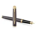 Waterman Hémisphere The Understated Edit Lava Black GT töltőtoll, M hegyű