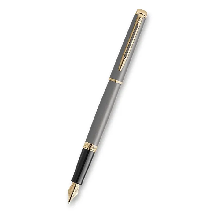 Termék főképe Waterman Hémisphére The Understated Edit Stone Grey GT plnicí pero, hrot M