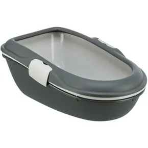 WC BERTO - dupla konténer szűrővel 59x39x22 cm, - szürke/pasztellkék/gránit