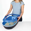 Következő termékkép WC BERTO - dupla konténer szűrővel 59x39x22 cm, - szürke/pasztellkék/gránit