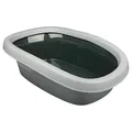 WC macskáknak CARLO 2 38x17x58cm, st. szürke/sötét szürke