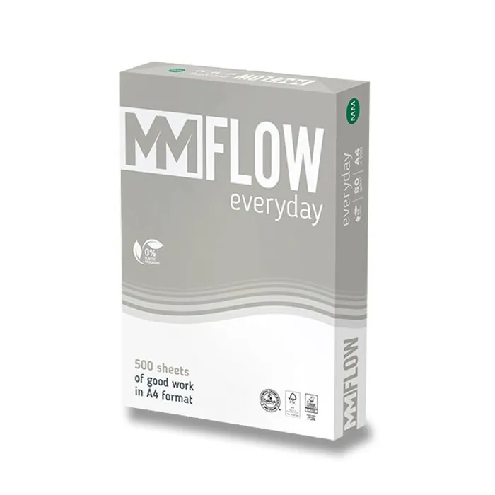 Termék főképe Xerografický papír MM Flow Everyday A4, 80 g, 5 x 500 listů