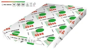 Xerográfiai papír, digitális nyomtatáshoz, A3, 200g, PRO-DESIGN