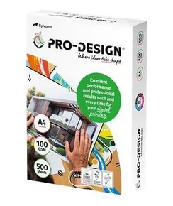 Xerográfiai papír, digitális nyomtatáshoz, A4, 100g, PRO-DESIGN [500 lap]