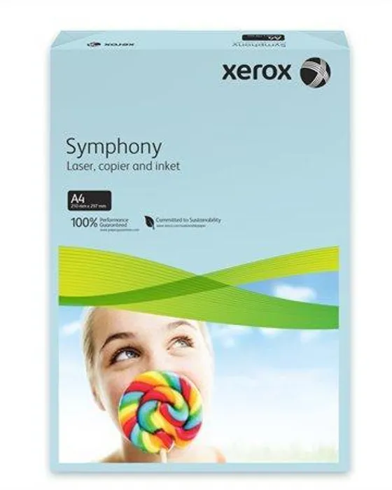 Termék főképe Xerografický papír "Symphony", modrá, A4, 80g, XEROX