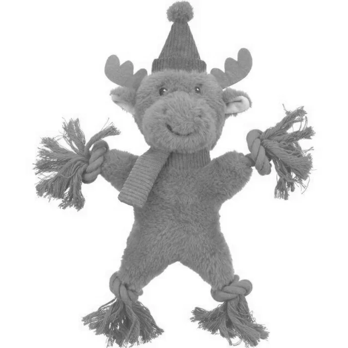 Termék főképe Xmas REINDEER - vánoční sob 32 cm, píská/šustí, plyš/lano