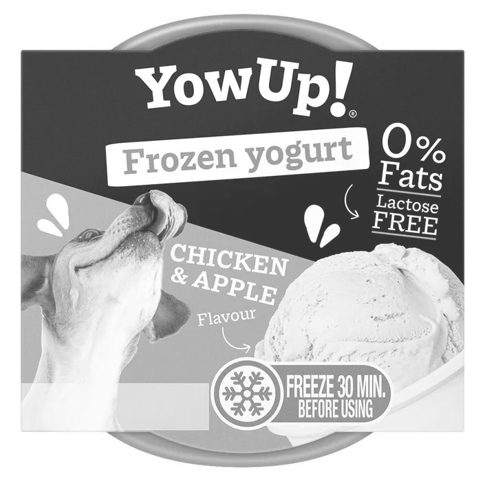 Termék főképe YOWUP Frozen Yoghurt - zmrzlinový jogurt s příchutí kuřete a jablka 110 g