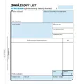 Következő termékkép Zakázkový list A5, opravenka, 100 listů 1048