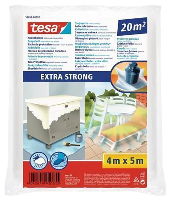 Termék főképe Zakrývací fólie "Extra Strong 56652", extra pevná, 5 m x 4 m, TESA
