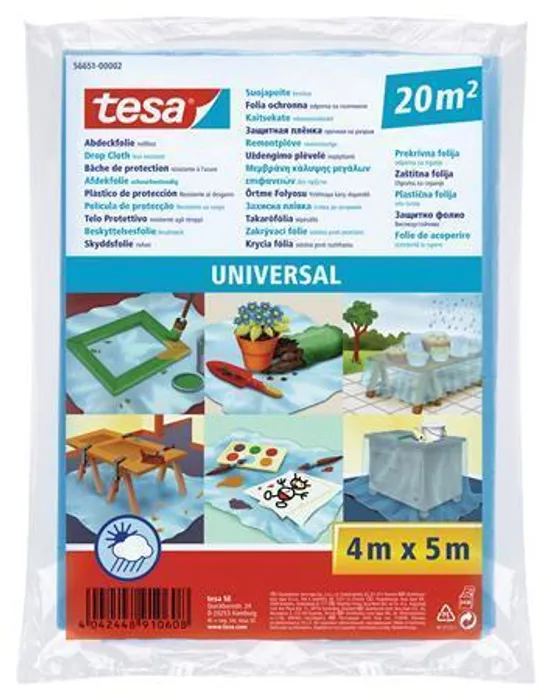 Termék főképe Zakrývací fólie "Universal 56651", 5 m x 4 m, TESA