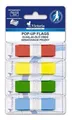 Könyvjelzők magazinnal, 4x36 levél, 43x12,5 mm, VICTORIA, vegyes színek