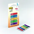 Következő termékkép Könyvjelzők tárral, 5x20 lap, 11,9x43,2 mm, nyíl alakú, vegyes színek, 3M POSTIT