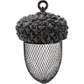 Következő termékkép Makk – madáretető, 700 ml/14×22 cm, gyanta/fém, barna/fehér