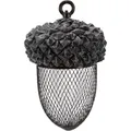 Következő termékkép Makk – madáretető, 700 ml/14×22 cm, gyanta/fém, barna/fehér