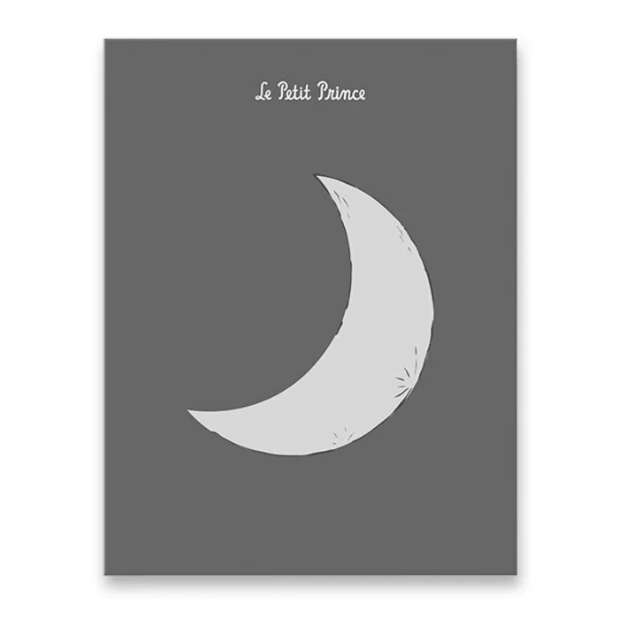 Termék főképe Zápisník a sešit Moleskine Le Petit Prince Moon - set 2 ks zápisník linkovaný, L + sešit č