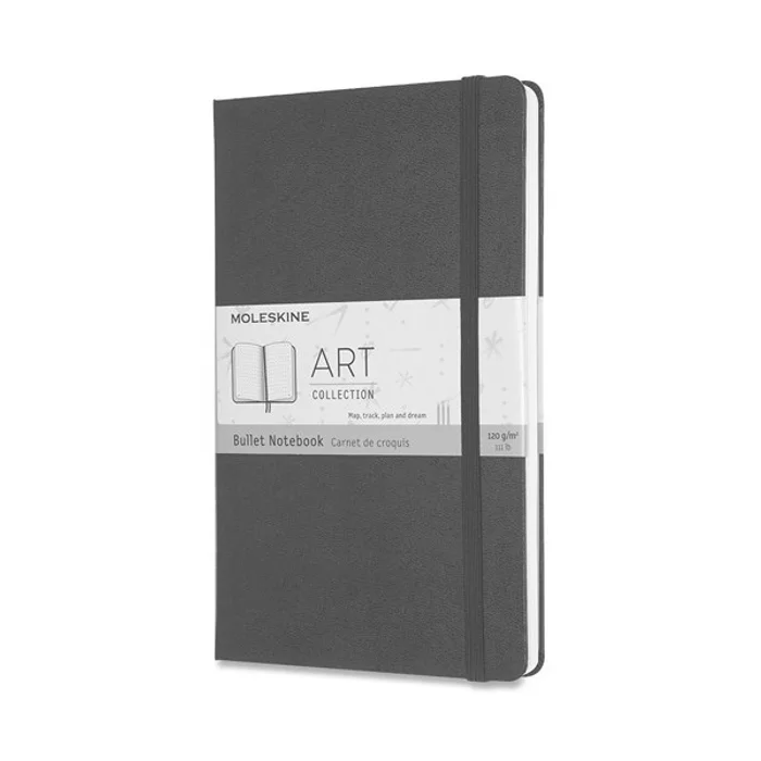 Termék főképe Zápisník Moleskine Art Bullet - tvrdé desky L, tečkovaný, černý