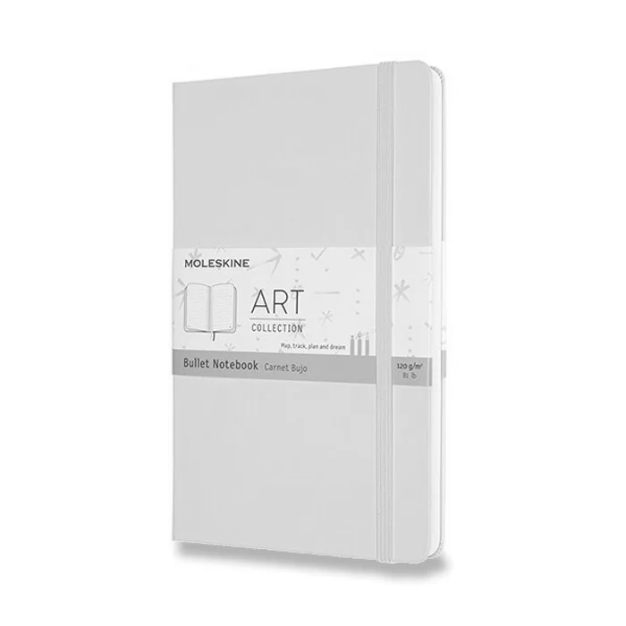 Termék főképe Zápisník Moleskine Art Bullet - tvrdé desky L, tečkovaný, světle modrý