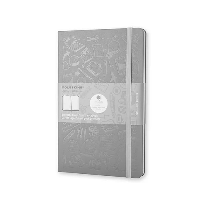 Termék főképe Zápisník Moleskine Evernote - tvrdé desky L, linkovaný, šedý