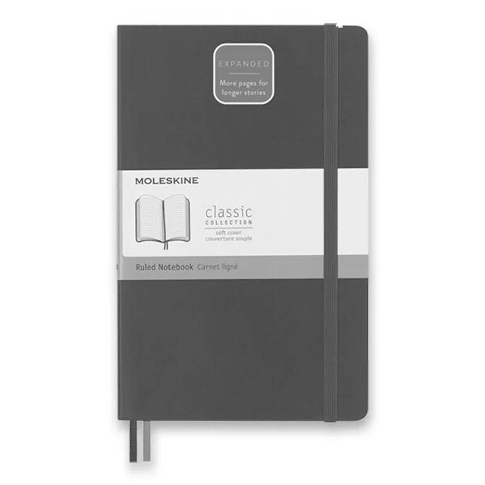 Termék főképe Zápisník Moleskine Expanded - měkké desky modrý