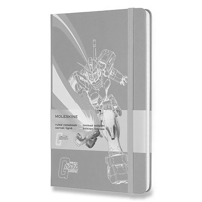 Termék főképe Zápisník Moleskine Gundam - tvrdé desky L, linkovaný, modrý