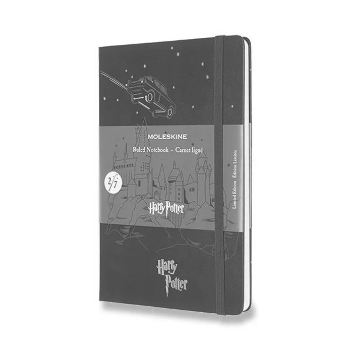 Termék főképe Zápisník Moleskine Harry Potter - tvrdé desky L, linkovaný, Book 2, modrý