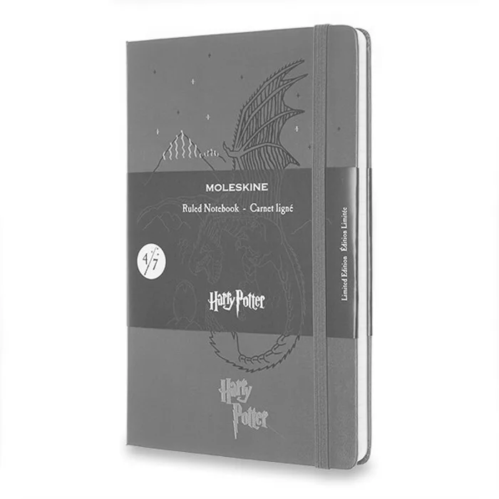 Termék főképe Zápisník Moleskine Harry Potter - tvrdé desky L, linkovaný, Book 4, červený