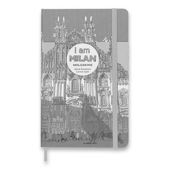 Termék főképe Zápisník Moleskine I am Milan tvrdé desky, L, linkovaný