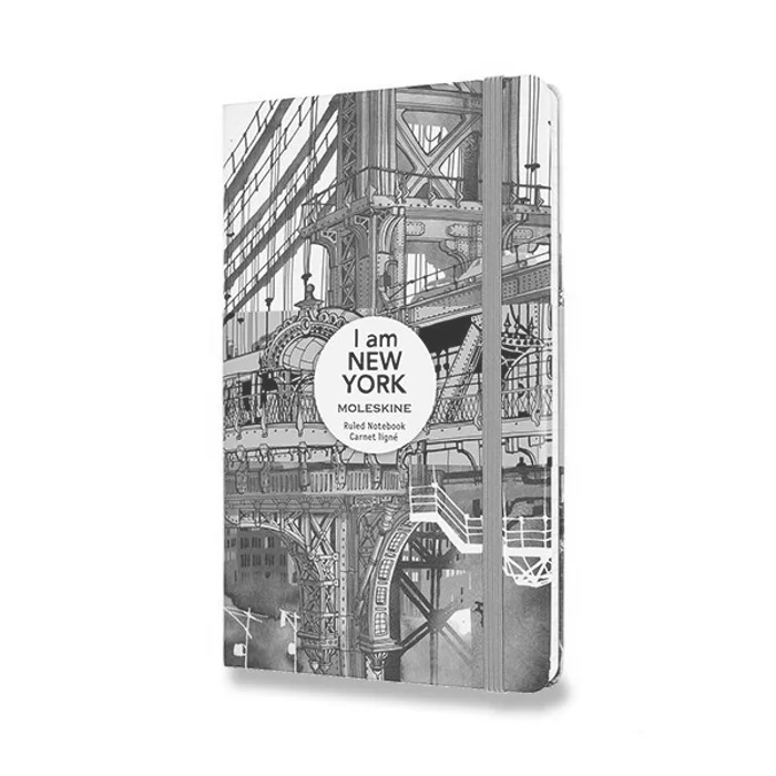 Termék főképe Zápisník Moleskine I am New York tvrdé desky L, linkovaný