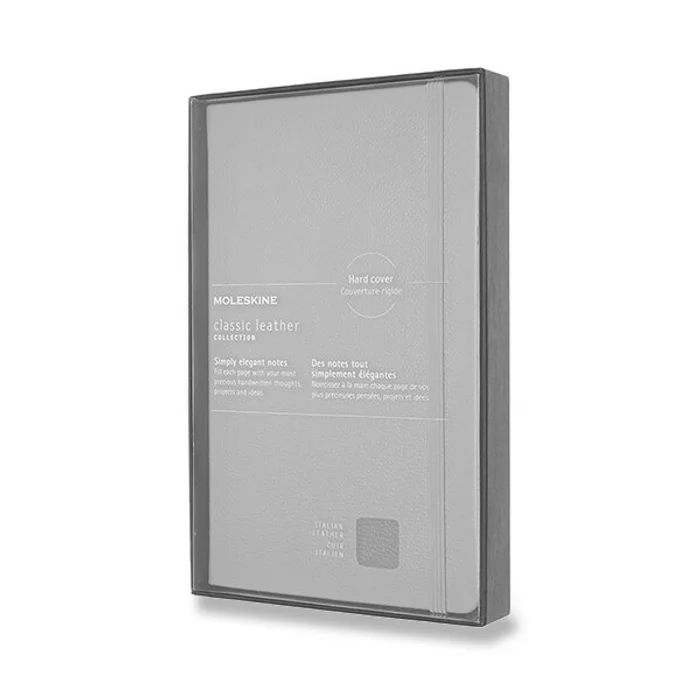 Termék főképe Zápisník Moleskine kožený - tvrdé desky L, linkovaný, žlutý