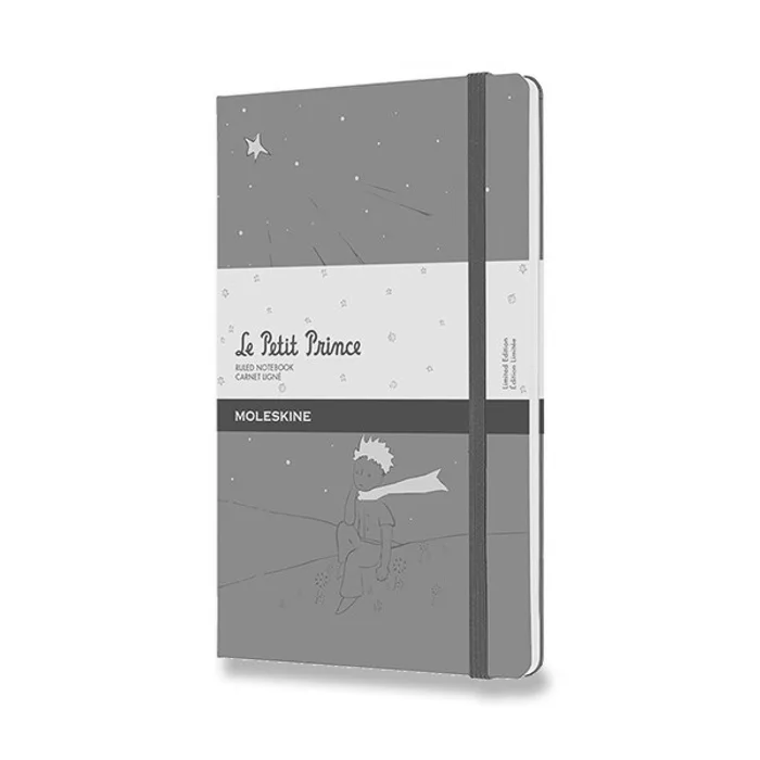 Termék főképe Zápisník Moleskine Le Petit Prince - tvrdé desky L, linkovaný, zelený