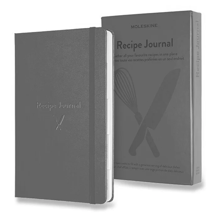 Termék főképe Zápisník Moleskine Passion Recipe Journal - tvrdé desky L, červený