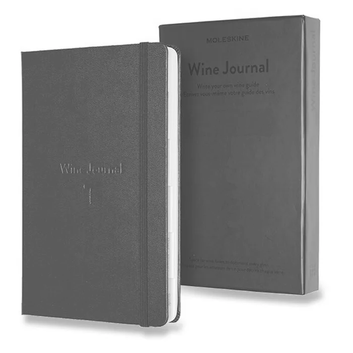 Termék főképe Zápisník Moleskine Passion Wine Journal - tvrdé desky L, vínový