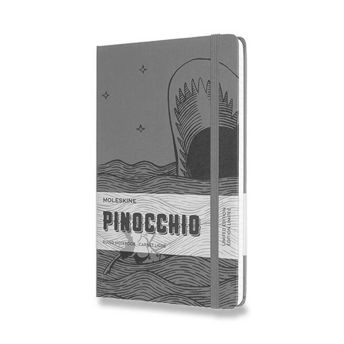 Termék főképe Zápisník Moleskine Pinocchio - tvrdé desky L, linkovaný, tyrkysový