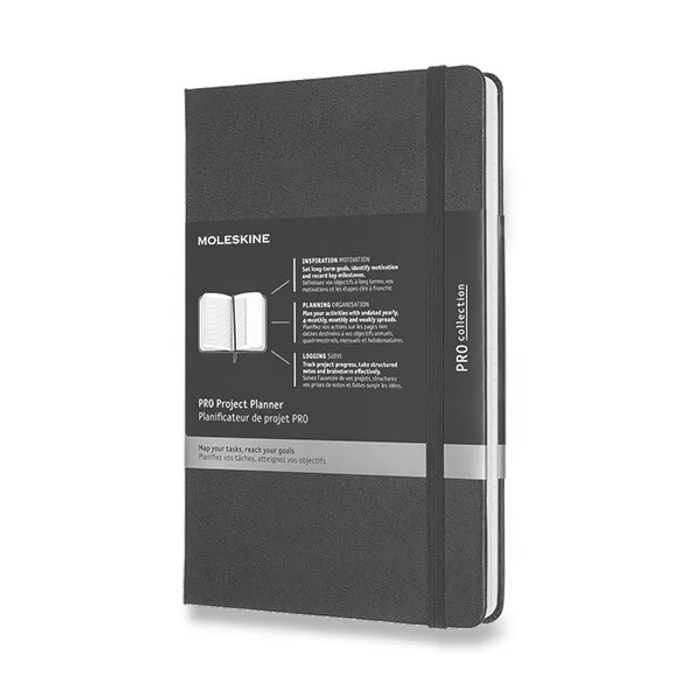 Termék főképe Zápisník Moleskine PRO Project Planner L, černý