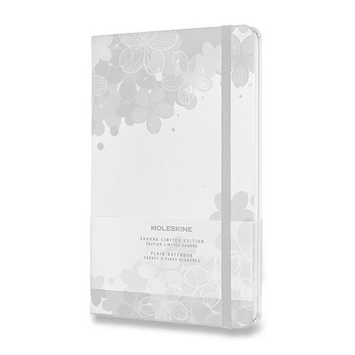 Termék főképe Zápisník Moleskine Sakura - tvrdé desky L, čistý, růžový