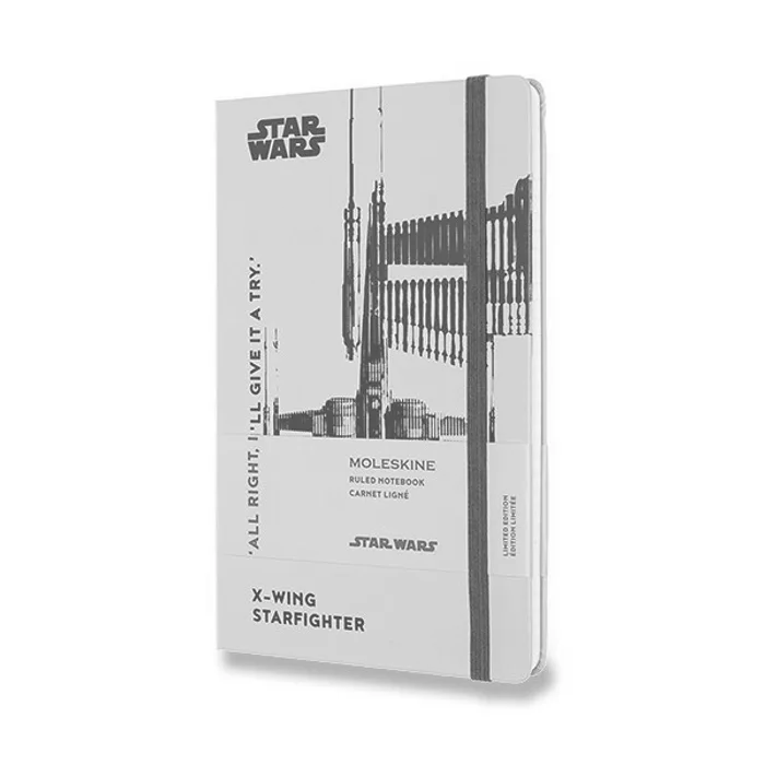 Termék főképe Zápisník Moleskine Star Wars - tvrdé desky L, linkovaný, X-Wing