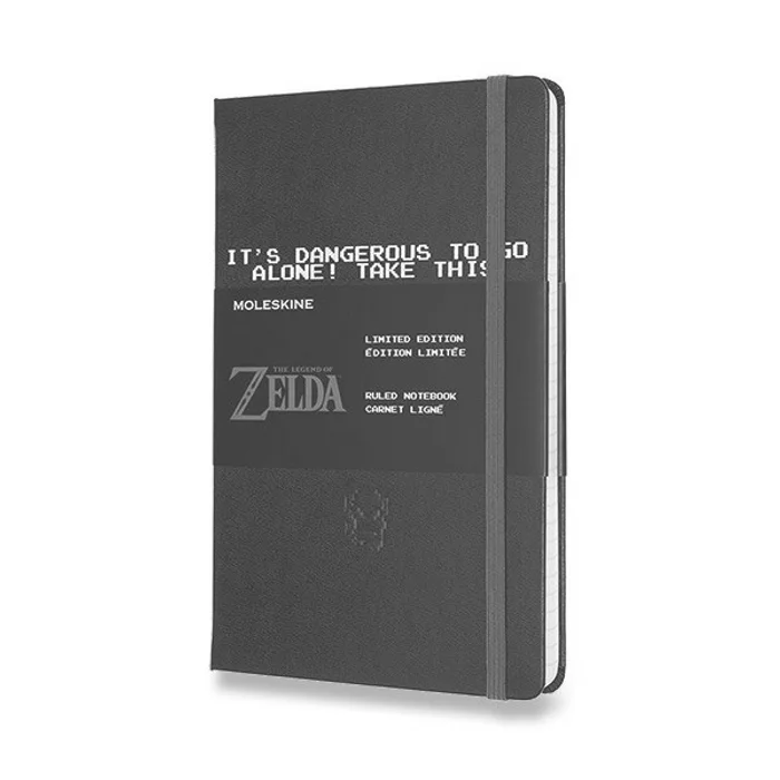 Termék főképe Zápisník Moleskine The Legend of Zelda - tvrdé desky L, linkovaný, černý