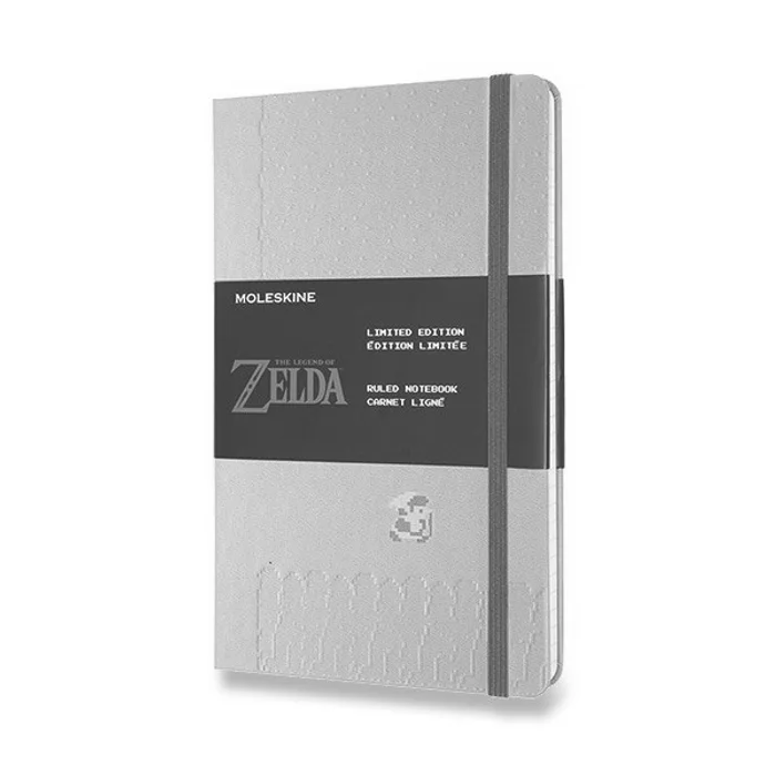 Termék főképe Zápisník Moleskine The Legend of Zelda - tvrdé desky L, růžový, linkovaný