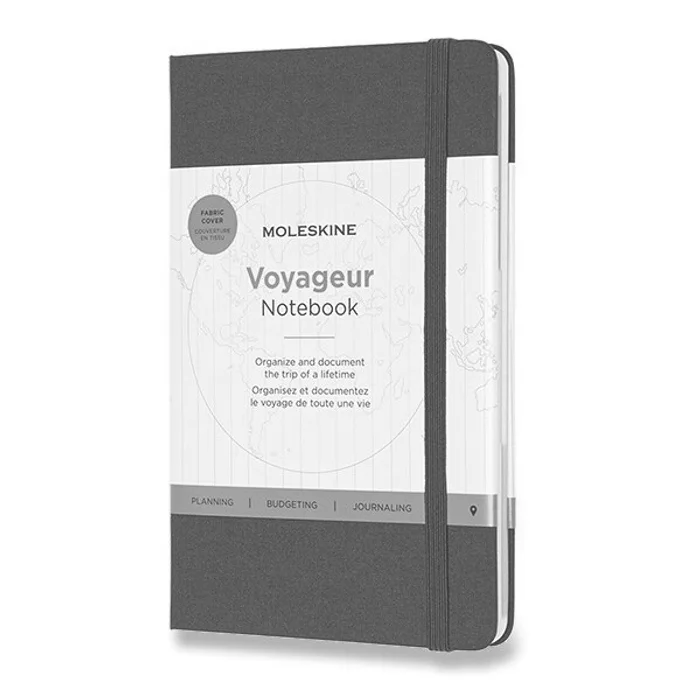 Termék főképe Zápisník Moleskine Voyageur - tvrdé desky tmavě hnědý