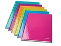 Notebook kemény táblákkal Leitz WOW A4, kék