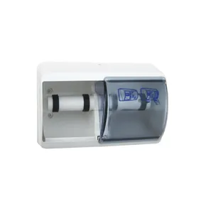 Adagoló (ABS) toalettpapírhoz kettős fehér ?átmérő 10,5cm [1 db]