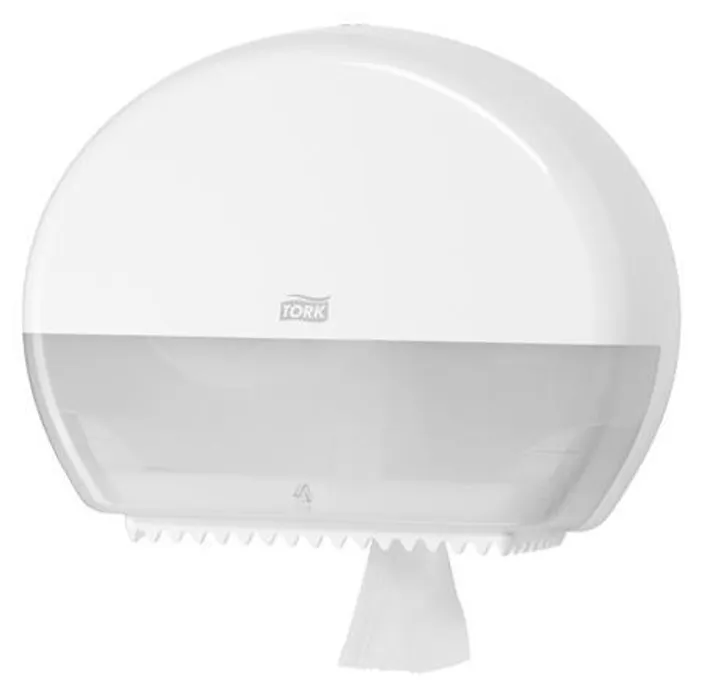 Termék főképe Zásobník na mini Jumbo toaletní papír T-Box Mini TORK bílý T2 [1 ks]