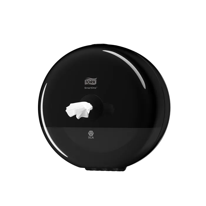 Termék főképe Zásobník TORK SmartOne Mini na toaletní papír se středovým odvíjením černý T9 [1 ks]