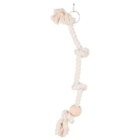 Függesztett pamut kötél 3 csomós 60cm/23mm